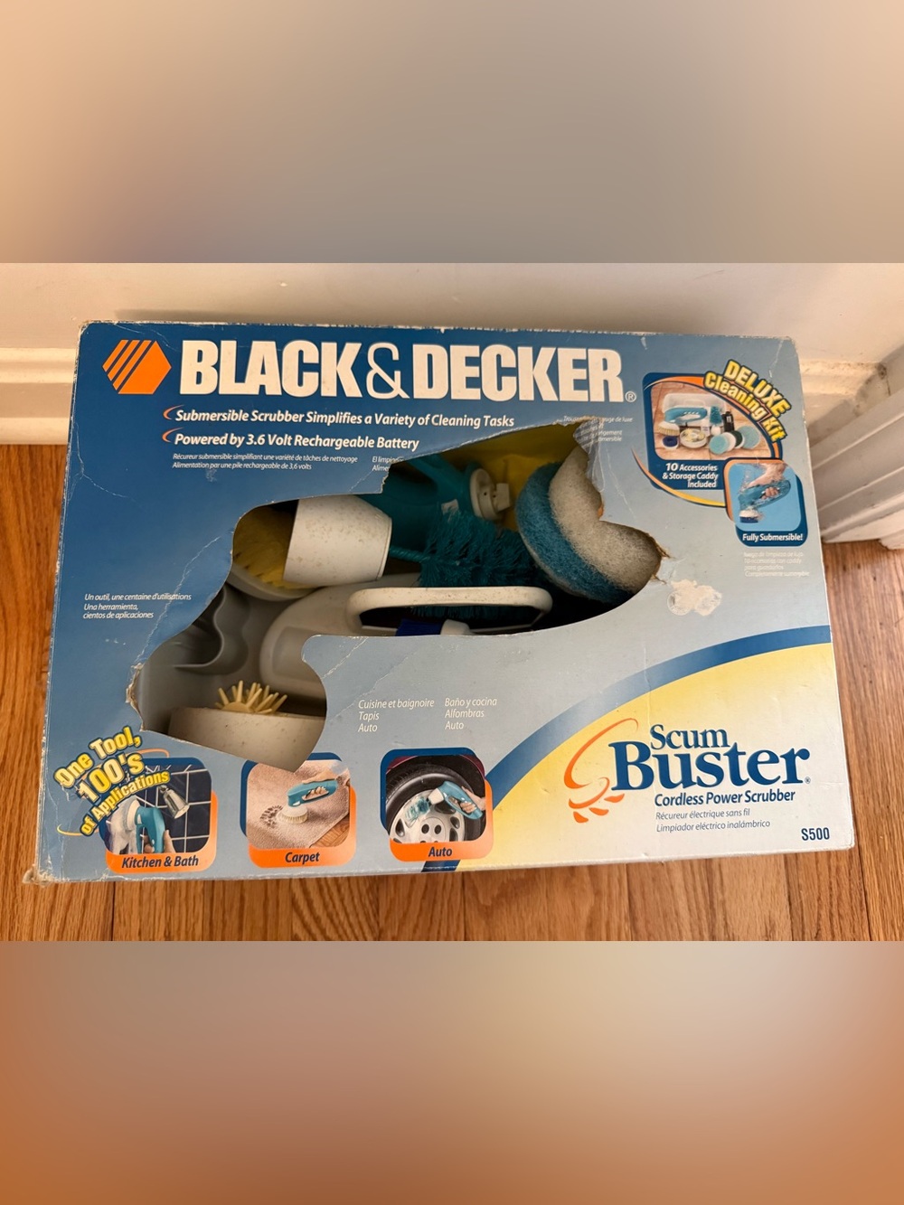BLACK+DECKER ScumBuster Cordless Power Scrubber
